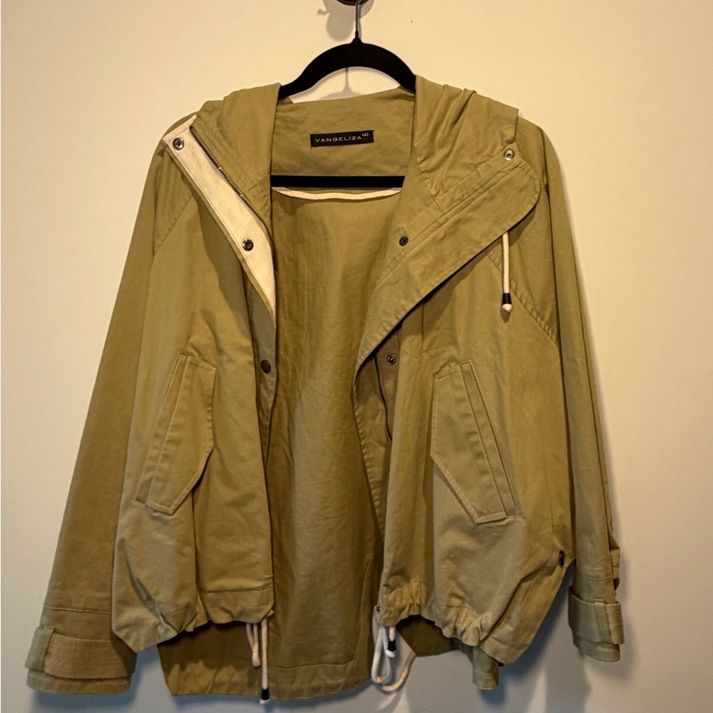Vangeliza Women's‎ Beige Utility Jacket